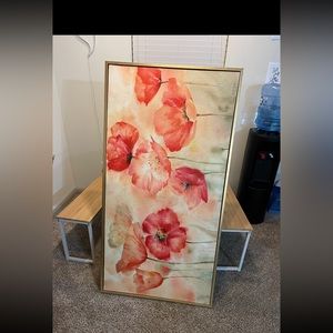 Floral wall art